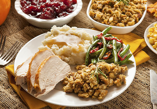 Least Healthy Foods at Thanksgiving Dinner
