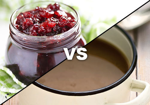 Which Is Worse: Cranberry Sauce or Gravy? 