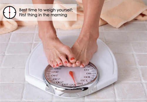 When to: Weigh Yourself
