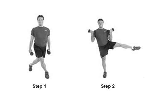 Exercise: Semi-Lunge with Upper Back Extension