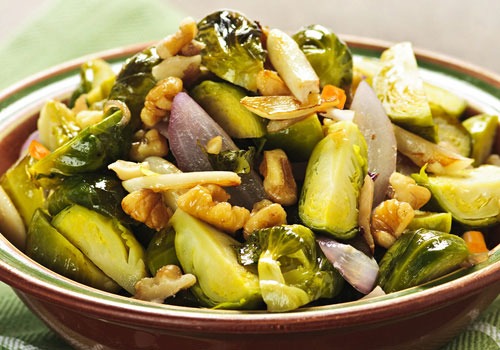 Red-Cooked Brussel Sprouts
