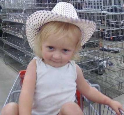 my baby cow girl