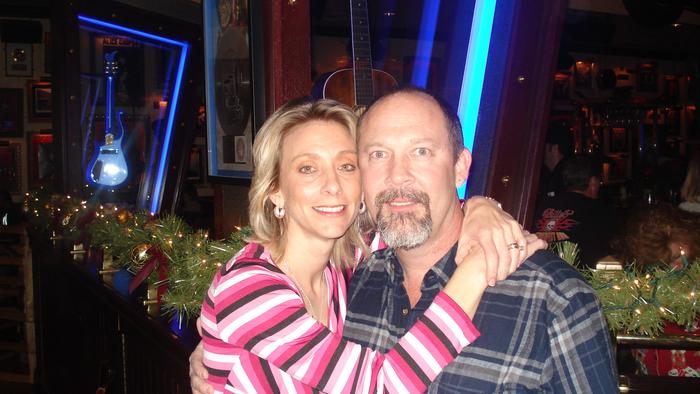 Ex-wife and I on my 50th B-day