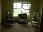 Before shot of the nursery. Sadly we won't be abled to work on it until after Trinity is here. :(