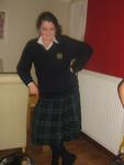 jade in her school school uniform ,..