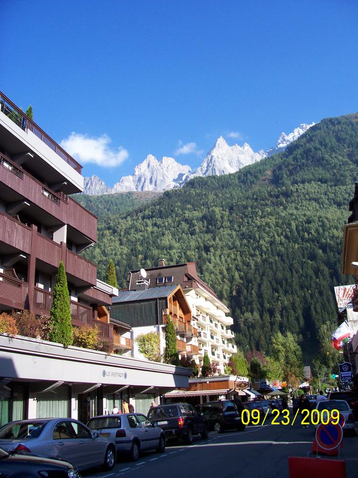 Mt Blanc (Chamonix France) - Part of the Swiss/French Alps