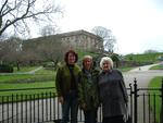 Me, my second cousin Beverly and Great Aunt Joyce in front of Knottingham Castle