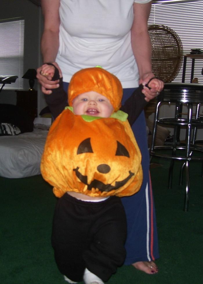 Shawn's 1st bday/Halloween costume