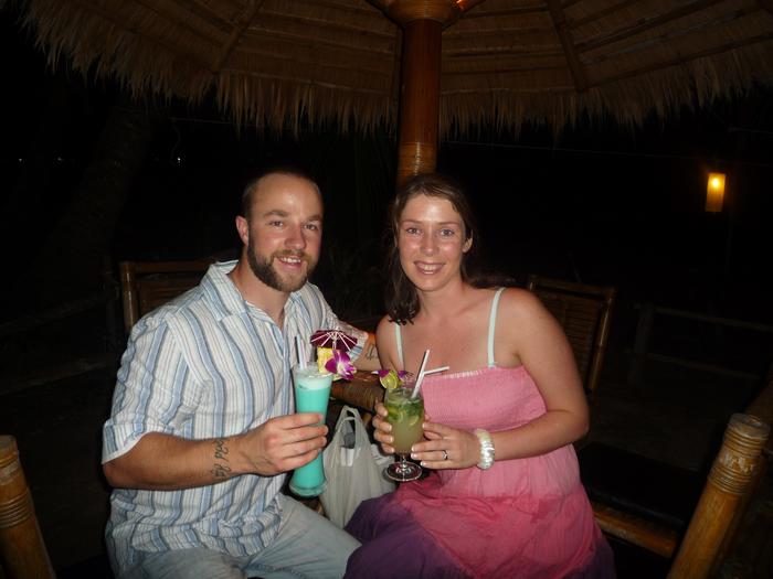 me and brian on honeymoon in thailand