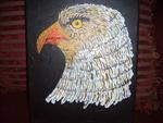 The Wise Old Eagle In acrylic