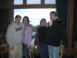 Gina and Rob with their friends Mark and Tina. They are in the Smoky Mountains