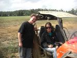 Daughter Gina and her husband Rob after 4 wheeling