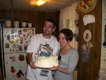 Courtney & Joe wedding cake