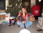 me and Brady- Christmas 2008