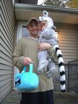 Daddy & Caiden Trick or Treating!