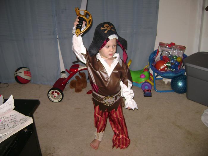 Michael, my lil pirate