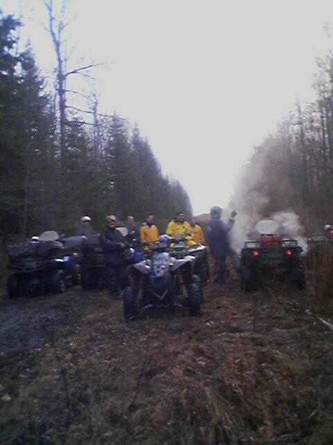 4wheeling with friends