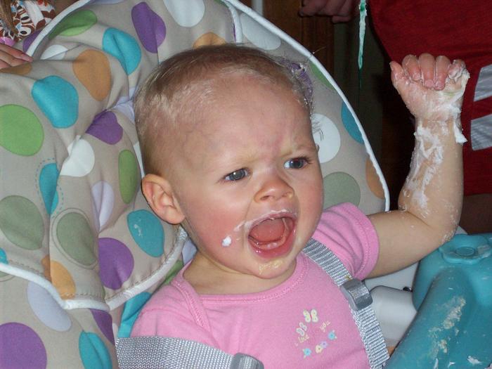nope...she did not like the cake!