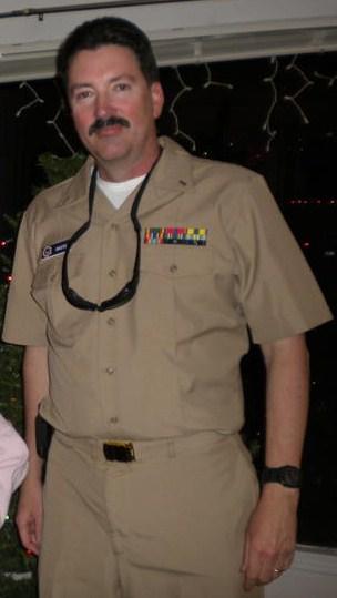 John in his Navy Uniform dec 2009 San Diego