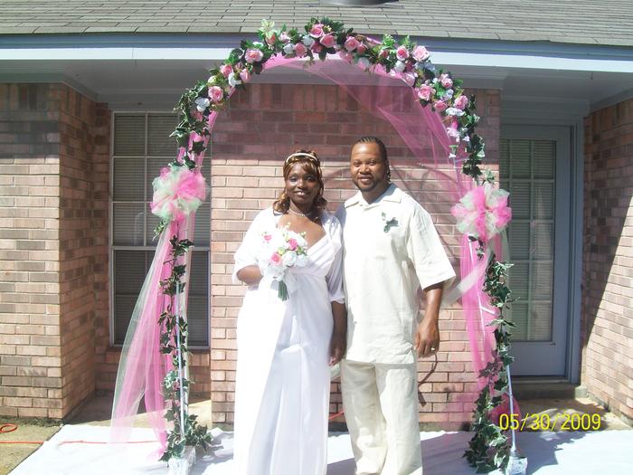 Me and DH on our wedding day 5/30/09