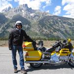 My Goldwing at Teton National Park in August 09