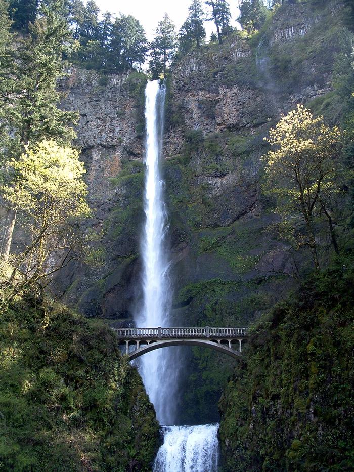 Multnomah Falls outside Portland, OR