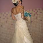 back of my wedding dress