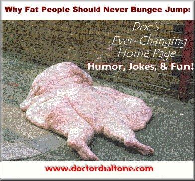 Why fat people should never bungee jump........p.s. I'm big but not quite that large