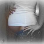 19 weeks today! :) My 5 year old took this pic..( i edited it of course!) 