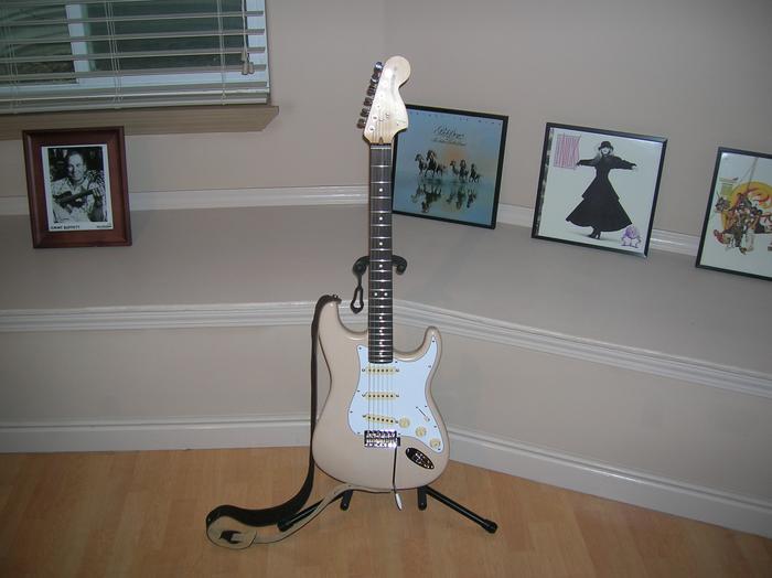 The new Stratocaster, a great playing guitar