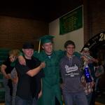 My boys, Aaron, A.J. and Tom at A.J.'s graduations