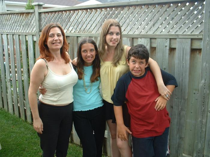 My Mom, Sarah, Me, & John Summer 2007