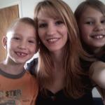 Me and my kids... Zack and Mariah