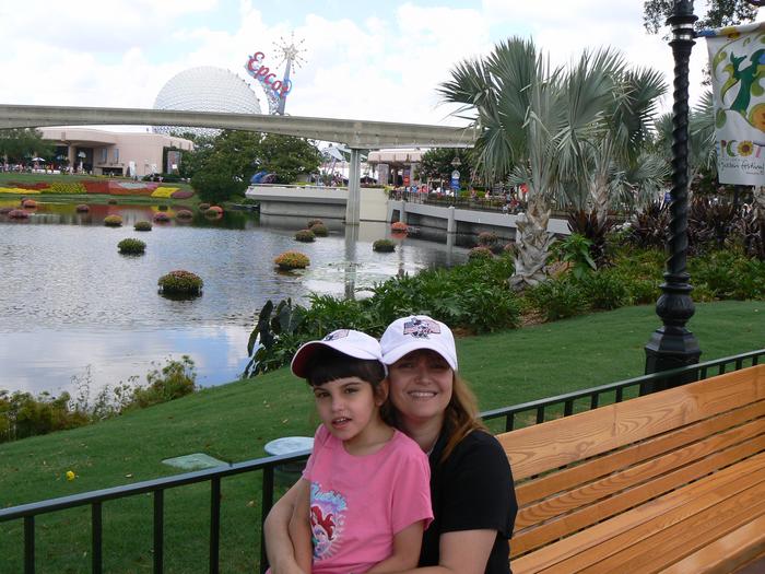 At Epcot With Mommy