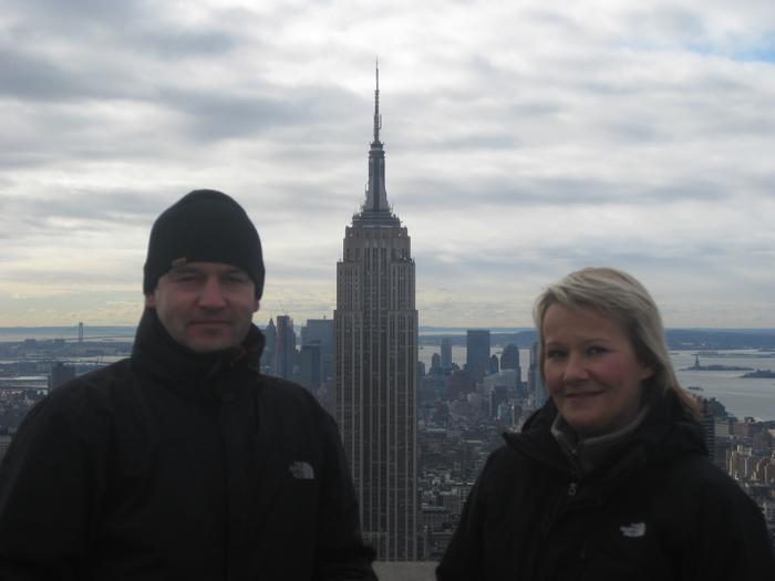 me and scott in new york
