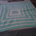 The blanket I made for my baby