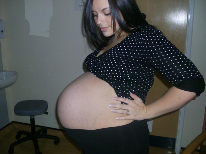 Just before my c-section!!! 38wks pregnant, 3rd baby xxx