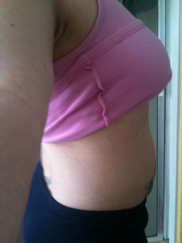 5 weeks bloat