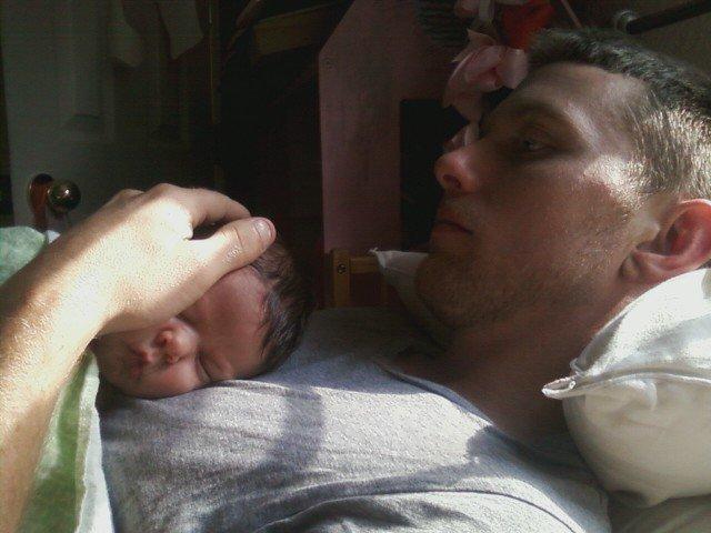 daddy and Amelie