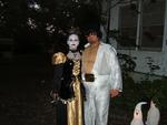 Me & Fat Elvis at Halloween