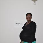 27 weeks preggo with the twins:)