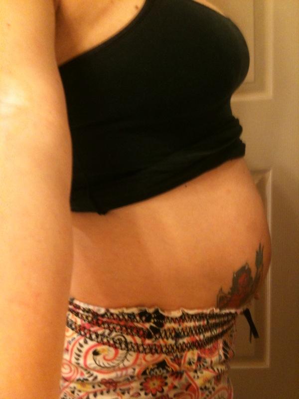 10 weeks - feel like my belly popped!