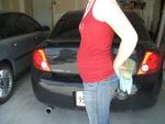 First baby bump picture