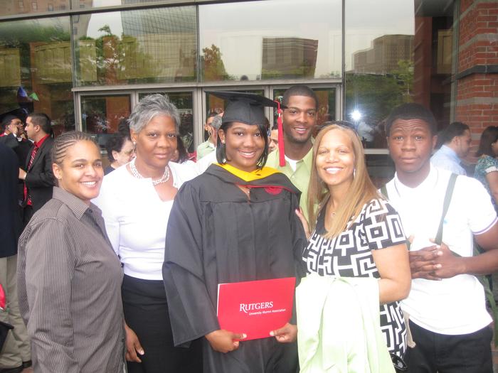 Korvette's graduation from Rutgers