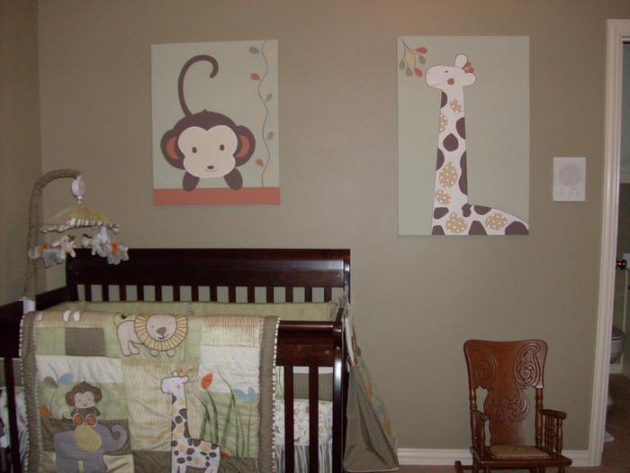 My mom painted the pictures for me and finished them last night 6-24-2010!