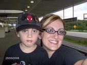 My oldest son, Ethan, and I in Chicago