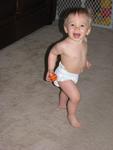 Naked baby on the loose!