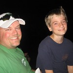 Rob and my youngest (Cole)