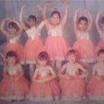 Mary and her Ballet Class Age 5