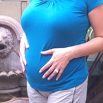 Here's the baby bump @ 20 weeks